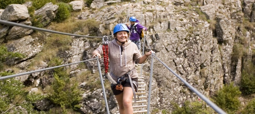 Via ferrata de Rousses : Pour les familles